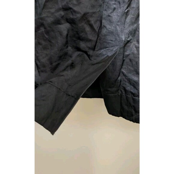 Eileen Fisher Skirt Gray Steel Satin Graphite Knee Length Business Casual 6P - Picture 7 of 13